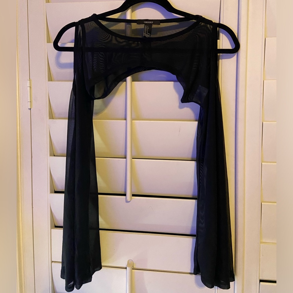 forever 21 mesh top